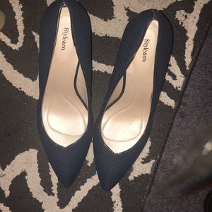 Navy blue Style & Co. Heels Never worn!